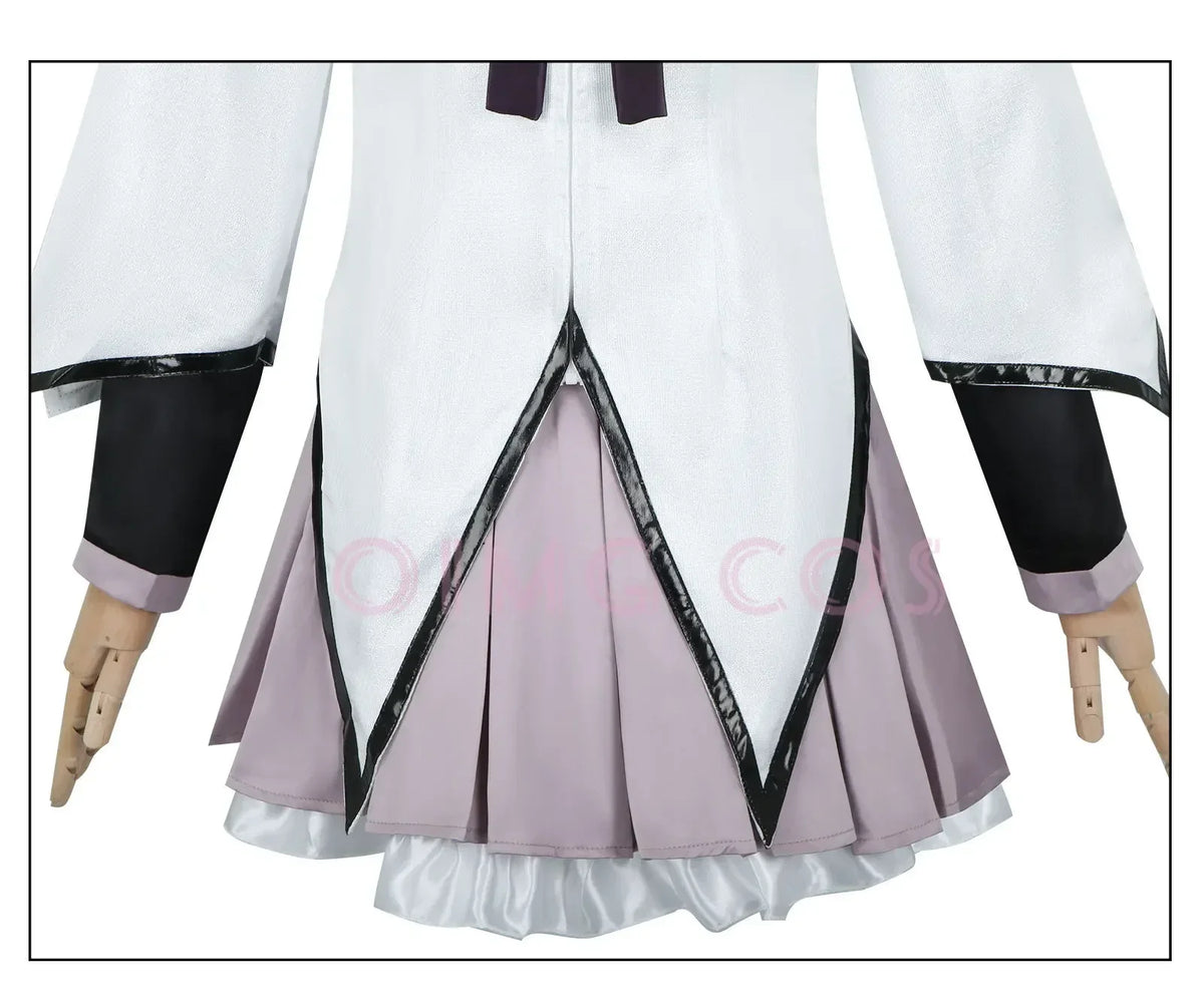 Veylora Puella Magi Madoka Magica Akemi Homura Cosplay Costumes Carnival Uniform Anime Halloween CostumesDress