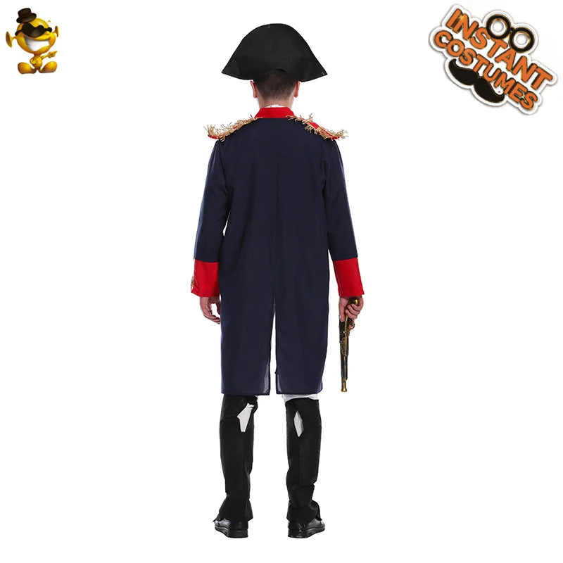 Veylora Halloween Costumes Men Performance Costume Stage Dress Role Play Costumes Masquerade Party Dresses Full Set Uniform for Male