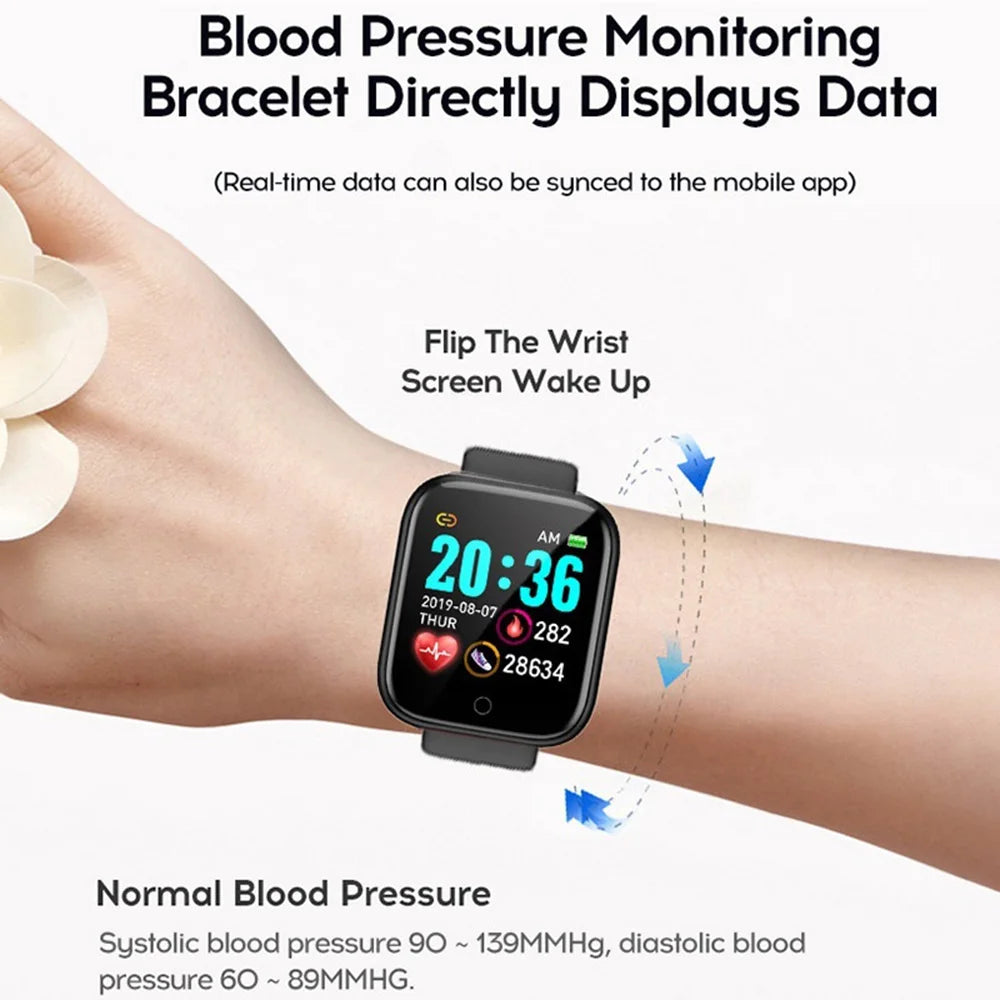 Veylora Smart Watch For Women Men Wristwatch Bluetooth Connected Phone Player Music Fitness Sport Bracelet Sleep Monitor Digital Watches