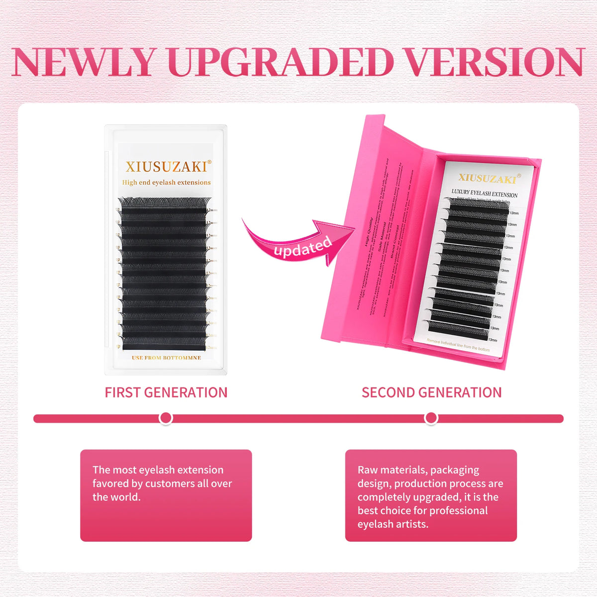 Veylora XIUSUZAKI W Shaped Lashes Bloom 2D 3D 4D 5D 6D 7D 8D Automatic Flowering Premade Fans Eyelashes Extensions YY Individual Lashes