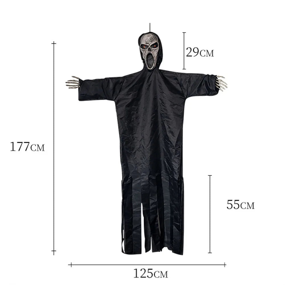 Veylora Halloween Scarecrows Hanging Ghosts Funny Large Size Festival Handiworks For Outdoors