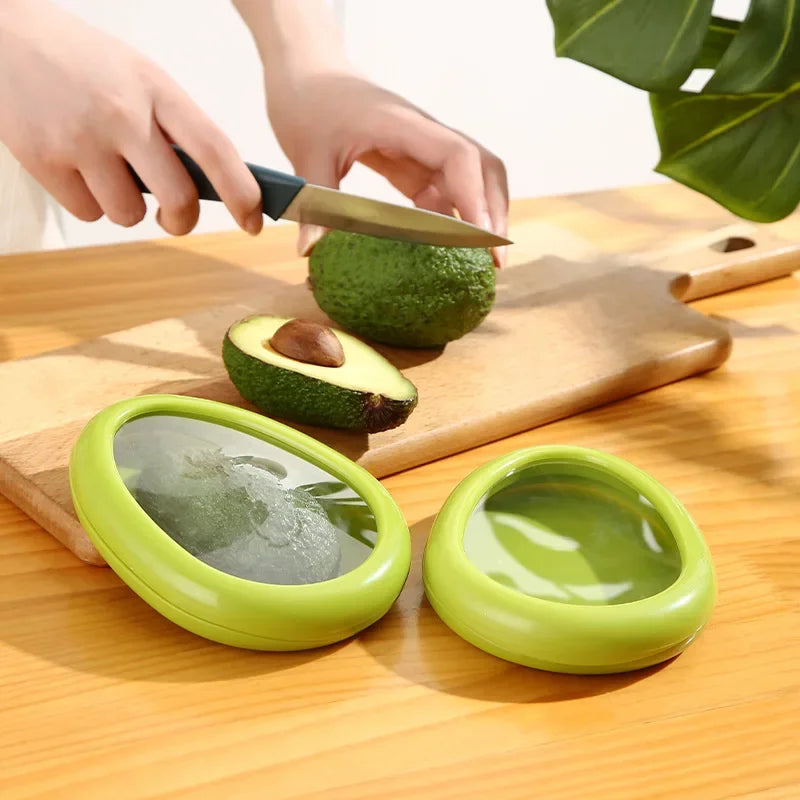 Veylora Kitchen Storage Box Fruit Vegetable Container Fresh Box Avocado Tomato Lemon Onion Fresh-Keeping Crisper Kitchen Gadgets