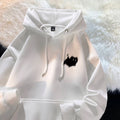 Veylora Hoodie Men's Trendy Brand Versatile Hong Kong Style High Street American Printed Top Autumn and Winter Coat Streetwear Anime