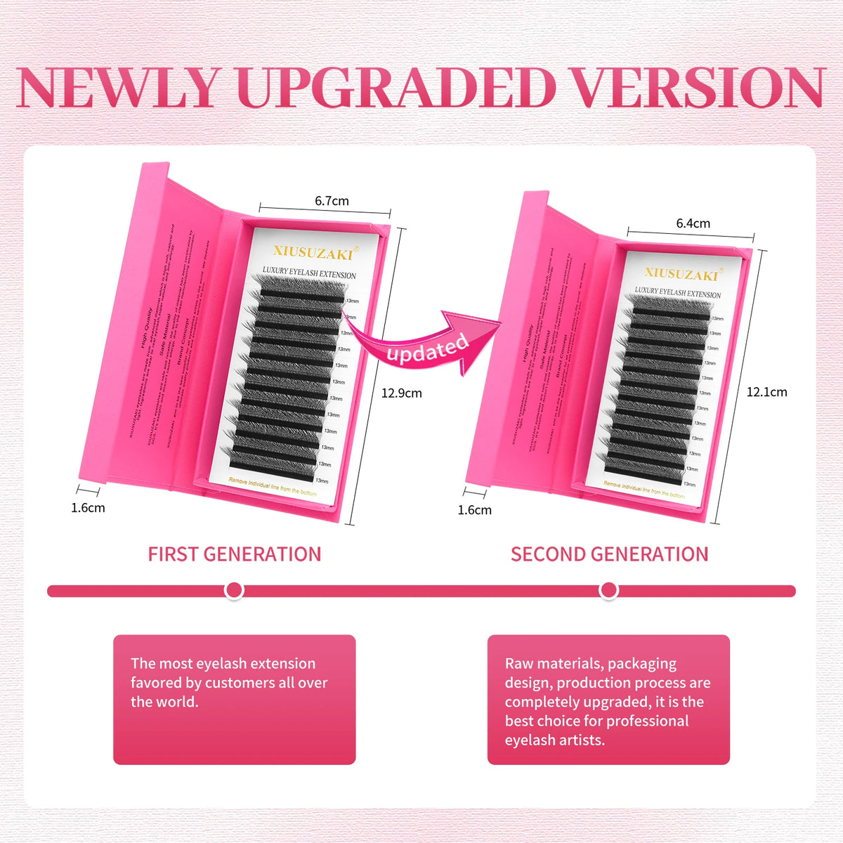 Veylora XIUSUZAKI W Shaped Lashes Bloom 2D 3D 4D 5D 6D 7D 8D Automatic Flowering Premade Fans Eyelashes Extensions YY Individual Lashes