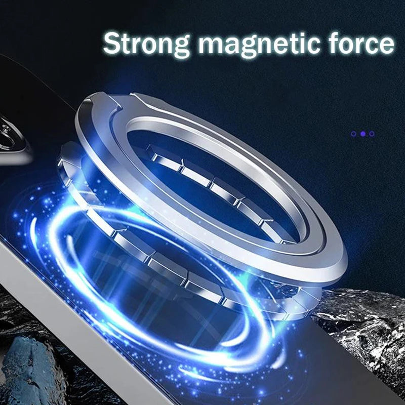 Veylora 2025 New Magnetic Phone Ring Holder for MagSafe Accessories Adjustable Finger Ring Support Bracket For Magnet Case for IPhone