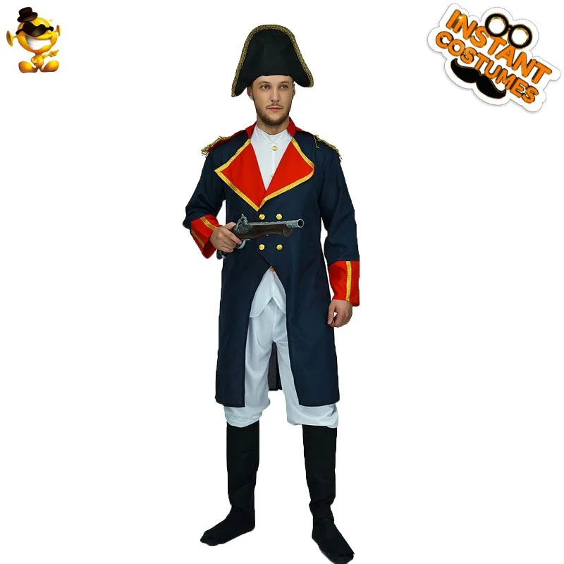 Veylora Halloween Costumes Men Performance Costume Stage Dress Role Play Costumes Masquerade Party Dresses Full Set Uniform for Male