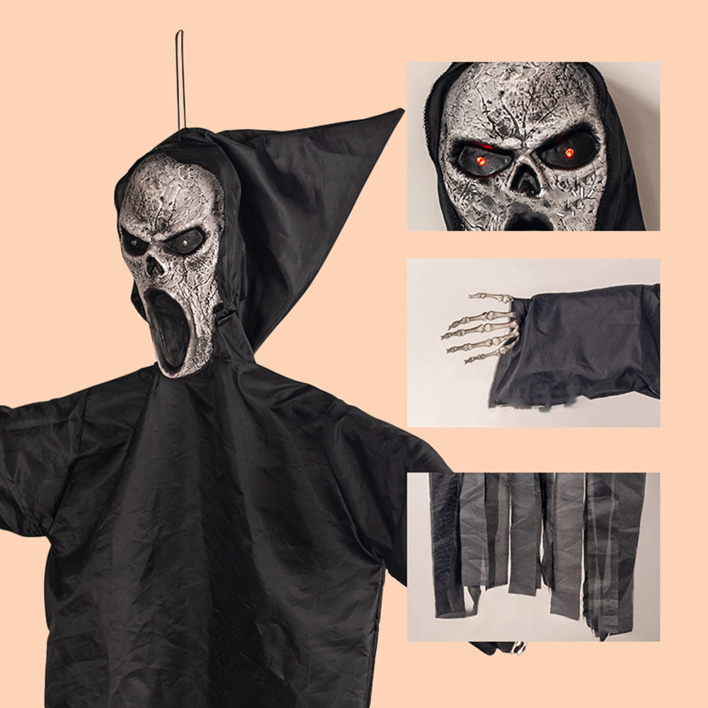 Veylora Halloween Scarecrows Hanging Ghosts Funny Large Size Festival Handiworks For Outdoors