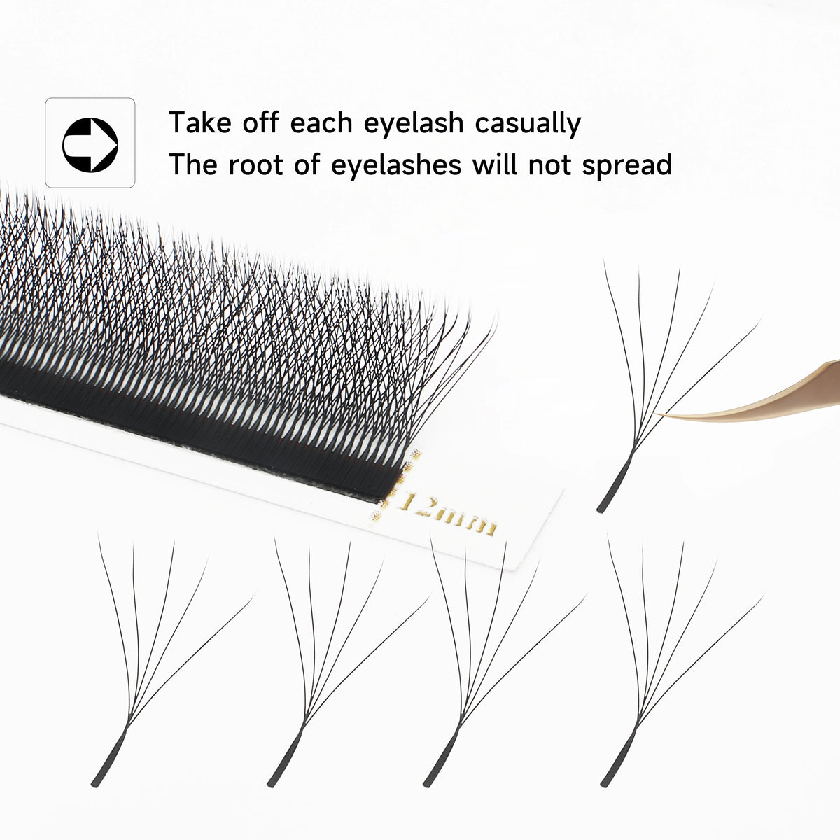 Veylora XIUSUZAKI W Shaped Lashes Bloom 2D 3D 4D 5D 6D 7D 8D Automatic Flowering Premade Fans Eyelashes Extensions YY Individual Lashes