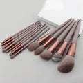 Veylora 13 PCS Makeup Brushes Set Eye Shadow Foundation Women Cosmetic Brush Eyeshadow Blush Beauty Soft Make Up Tools Bag