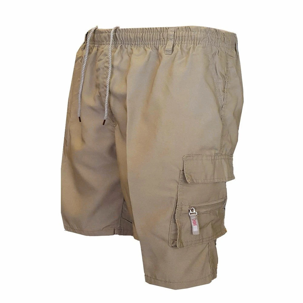 Veylora Men's Tactical Cargo Shorts Fashion Pocket Military Shorts Summer Camouflage Jogging Sports Casual Male Work Hiking Short Pants