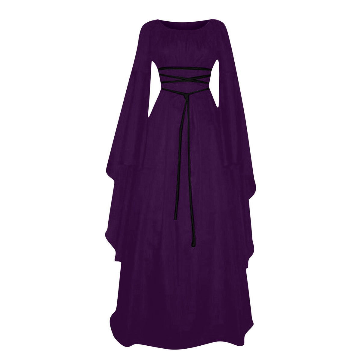 Veylora Women Dresses Vintage Medieval Cosplay Costume Ghost Witch Vampire Gothic Dress Halloween Christmas Masquerade Party Dress