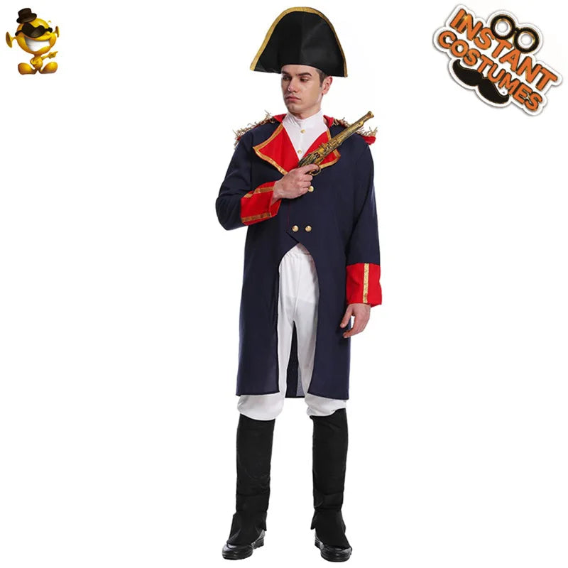 Veylora Halloween Costumes Men Performance Costume Stage Dress Role Play Costumes Masquerade Party Dresses Full Set Uniform for Male