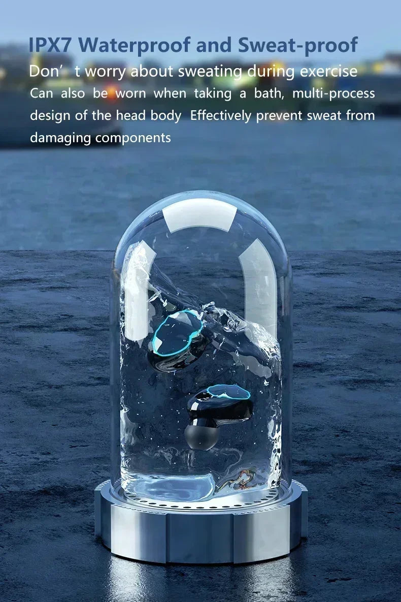 Veylora M10 Wireless Headphone Bluetooth Earphones Waterproof Earpieces Sport Earbuds For Huawei Iphone OPPO Xiaomi TWS Music Headset