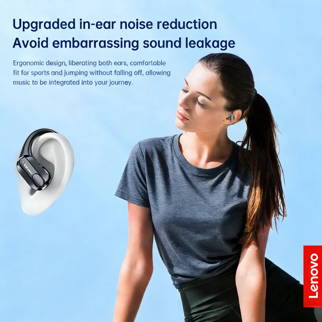 Veylora Original Lenovo XT80 Sports Wireless Earphones with Mics, LED Power Display,Hifi Stereo Sound Bluetooth 5.3 TWS HeadphHeadphones