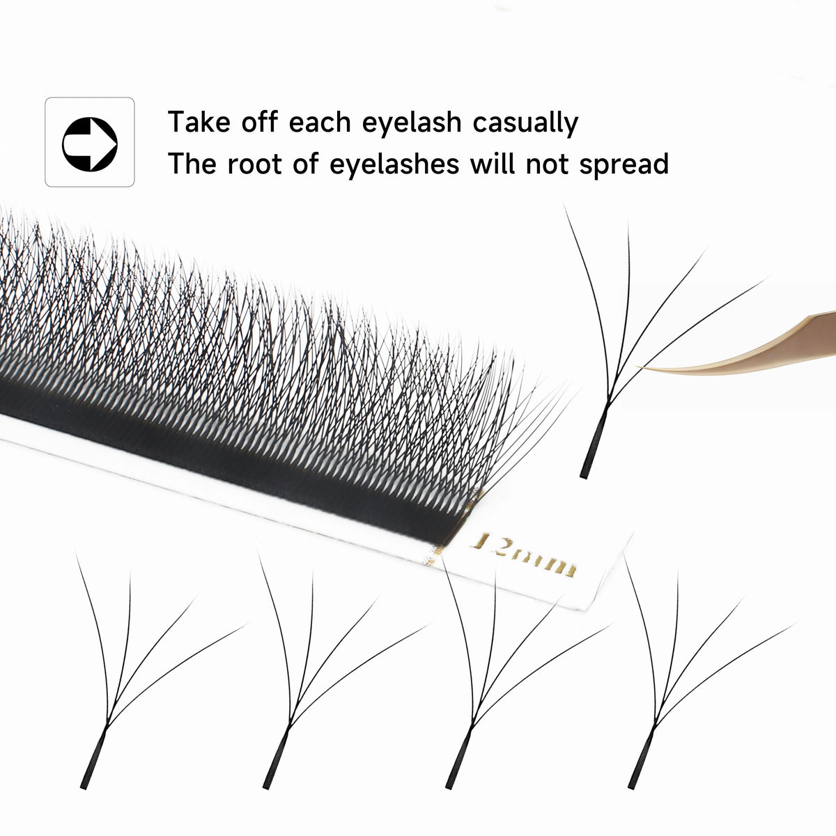 Veylora XIUSUZAKI W Shaped Lashes Bloom 2D 3D 4D 5D 6D 7D 8D Automatic Flowering Premade Fans Eyelashes Extensions YY Individual Lashes