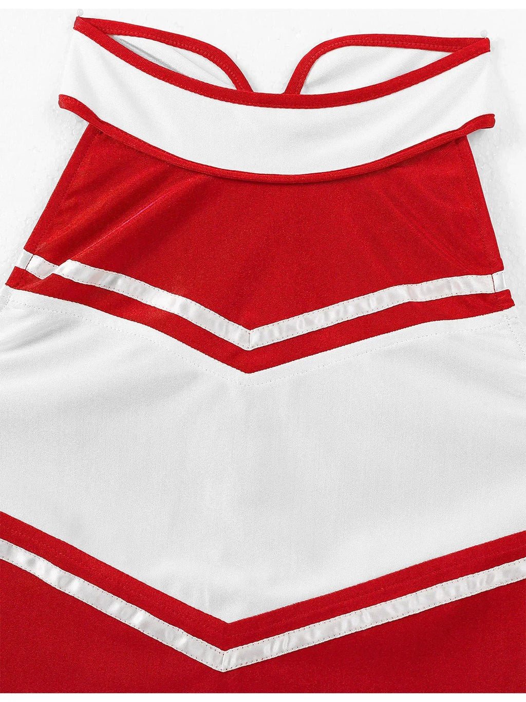 Veylora Carnival Costume 2Pcs Womens Adults Cheerleading Uniform Cosplay Outfit Crop Top with Mini Skirt Halloween Fancy Dress Up Party