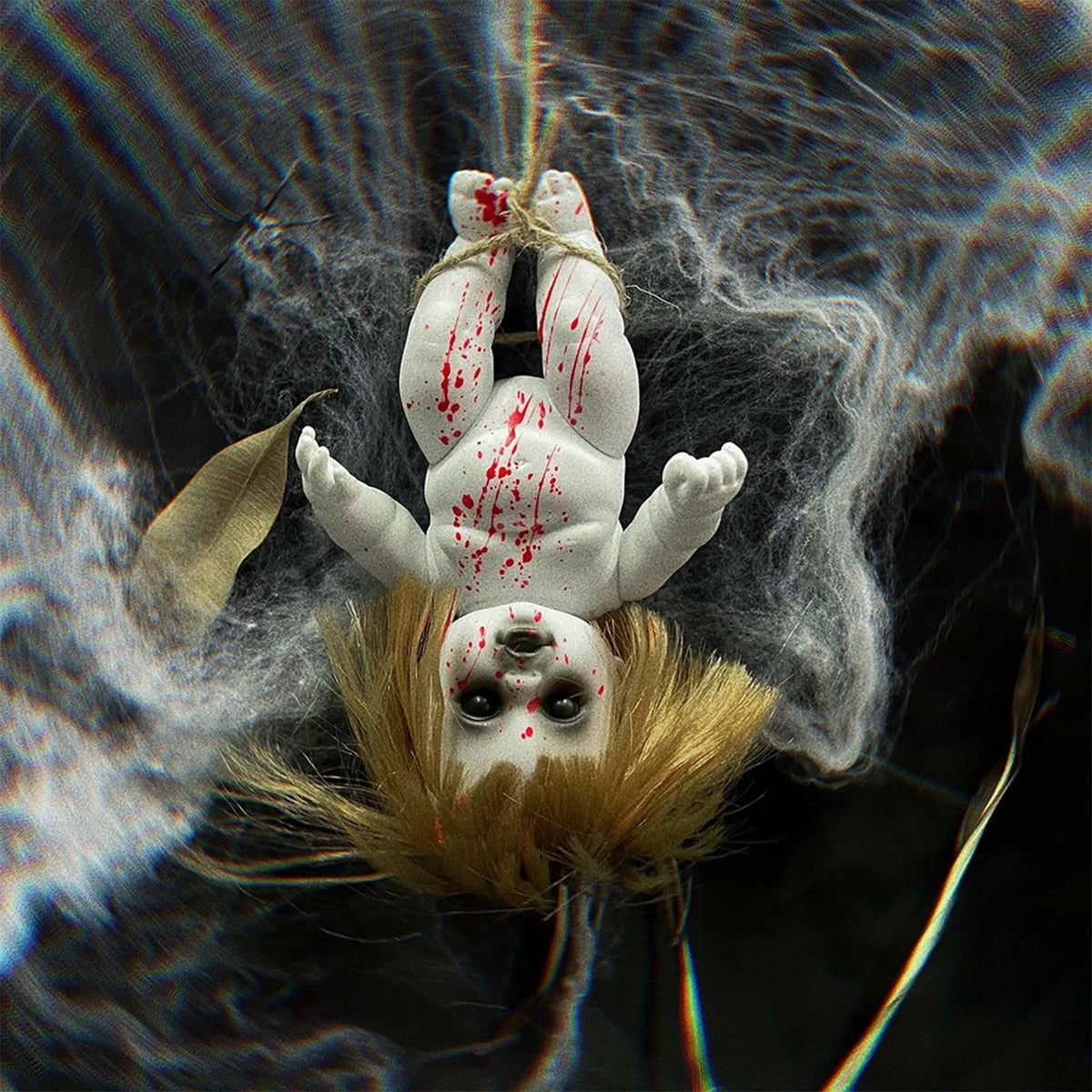 Veylora Halloween Hanging Ghost Dolls Spooky Tricky Toys Ornament Horror Atmosphere Bar Courtyard Prop Happy Halloween Day Party Decor