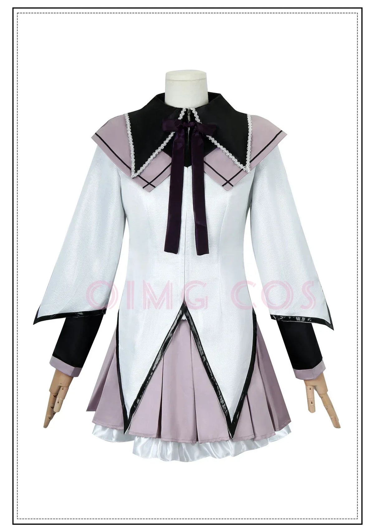 Veylora Puella Magi Madoka Magica Akemi Homura Cosplay Costumes Carnival Uniform Anime Halloween CostumesDress