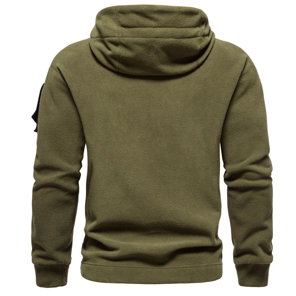 Veylora Hoodies for Man 2025 New Men's Tactical Outdoor Men's Hoodie Autumn Winter Thick Hooded Jacket Multifunctional Casual Sportswear