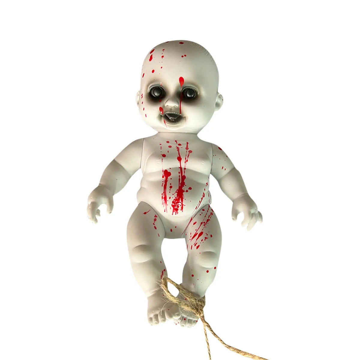 Veylora Halloween Hanging Ghost Dolls Spooky Tricky Toys Ornament Horror Atmosphere Bar Courtyard Prop Happy Halloween Day Party Decor