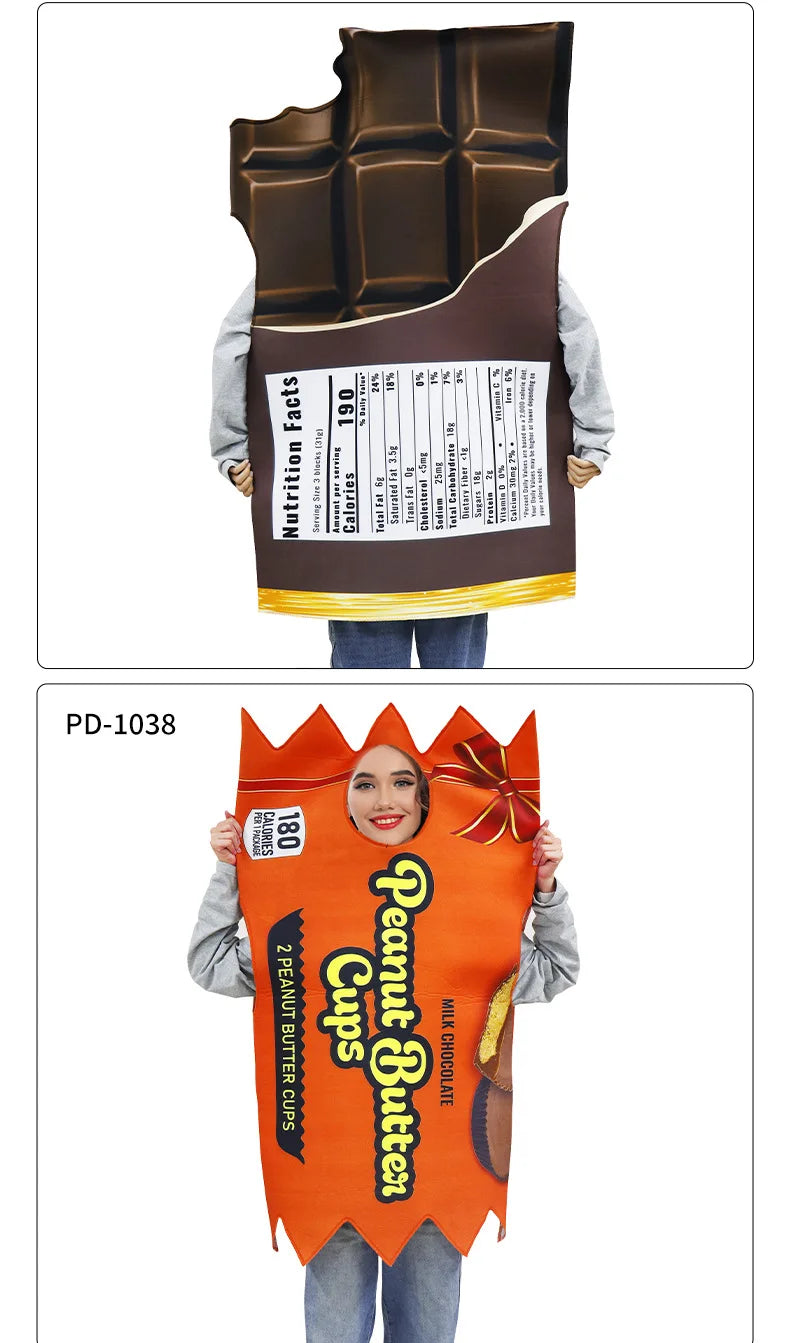 Veylora Festival Costumes Red Tomato Delicious Ketchup Costume Adult Boy Girl Funny Disguise Suit Yellow Halloween Cosplay Party Clothes