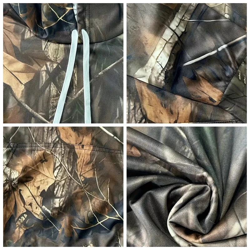 Veylora Spring Autumn Leaves Camouflage 3D Hoodies,Man/Women Loose tops Designer Sweatshirt Oversized Harajuku y2k Clothes Pullover
