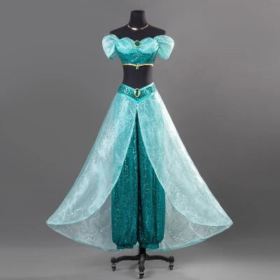 Veylora Cosplay Costumes, Adult Performance Costumes, Christmas Ladies' Birthday Parties, Carnival Jasmine Princess Dresses