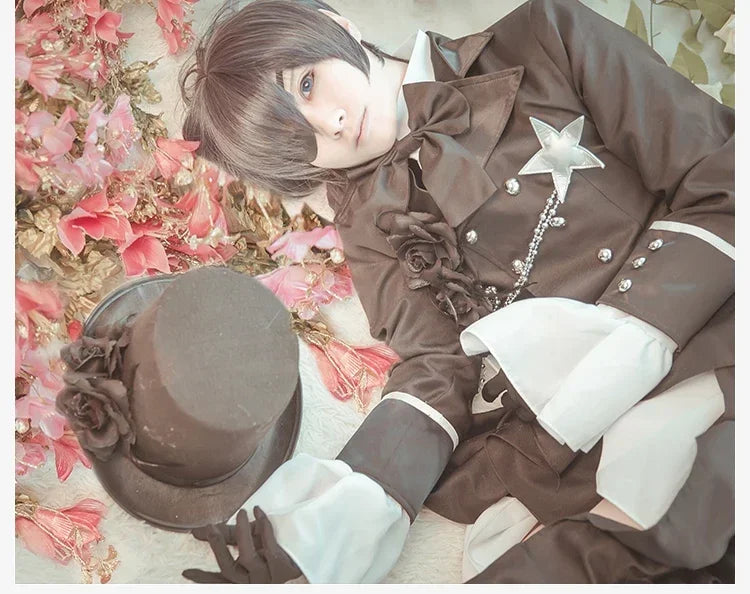 Veylora Cosplay Anime Black Butler Cosplay Ciel Phantomhive Cosplay Cotume Kuroshitsuji Costume Halloween Women Fancy Party Outfit 2025