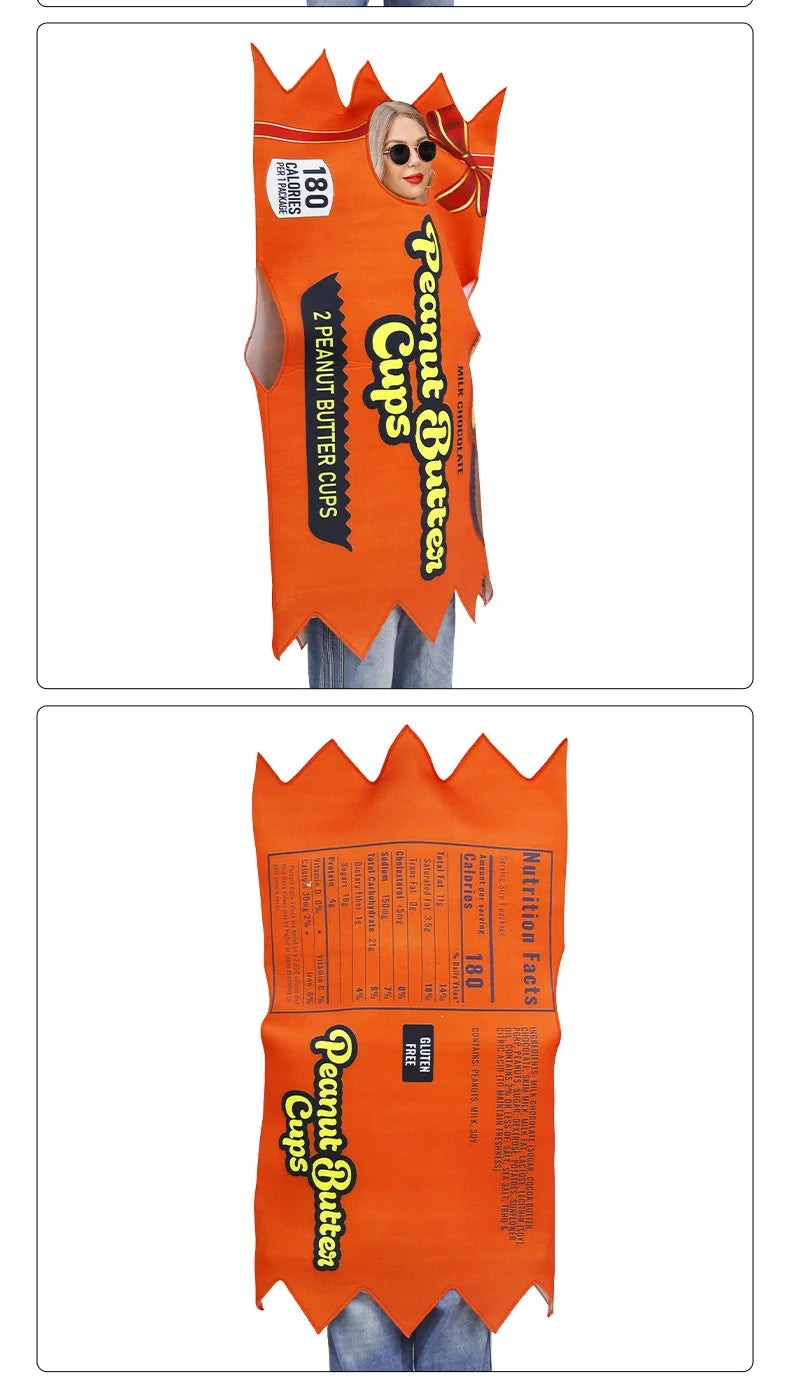 Veylora Festival Costumes Red Tomato Delicious Ketchup Costume Adult Boy Girl Funny Disguise Suit Yellow Halloween Cosplay Party Clothes