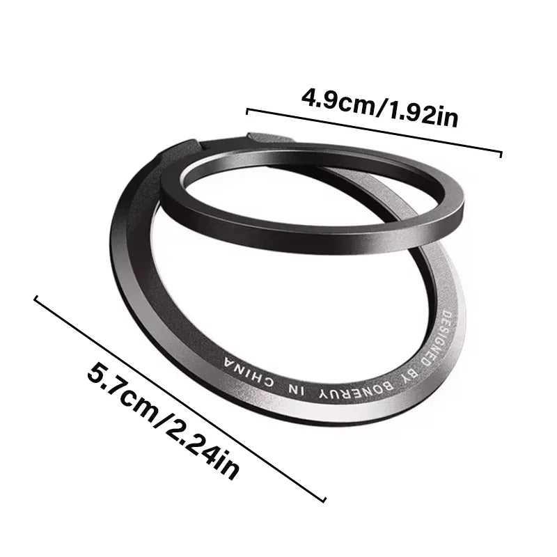 Veylora 2025 New Magnetic Phone Ring Holder for MagSafe Accessories Adjustable Finger Ring Support Bracket For Magnet Case for IPhone