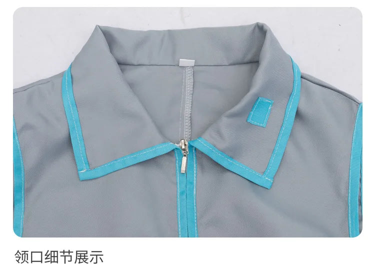 Veylora Anime Character Performance Clothes MIKU Anime Clothes Cosplay Clothes JK Skirt Same Suit Wig Accessories Halloween Costume