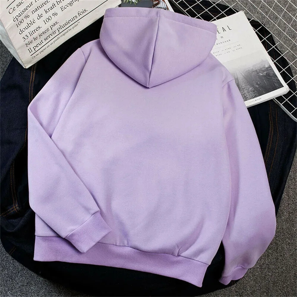 Veylora Hoodies 2024 New Men Harajuku Hooded Sweatshirts Casual All-match Pullover Streetwear Sweater Fashion Clothing Sweatshirt Hoodie