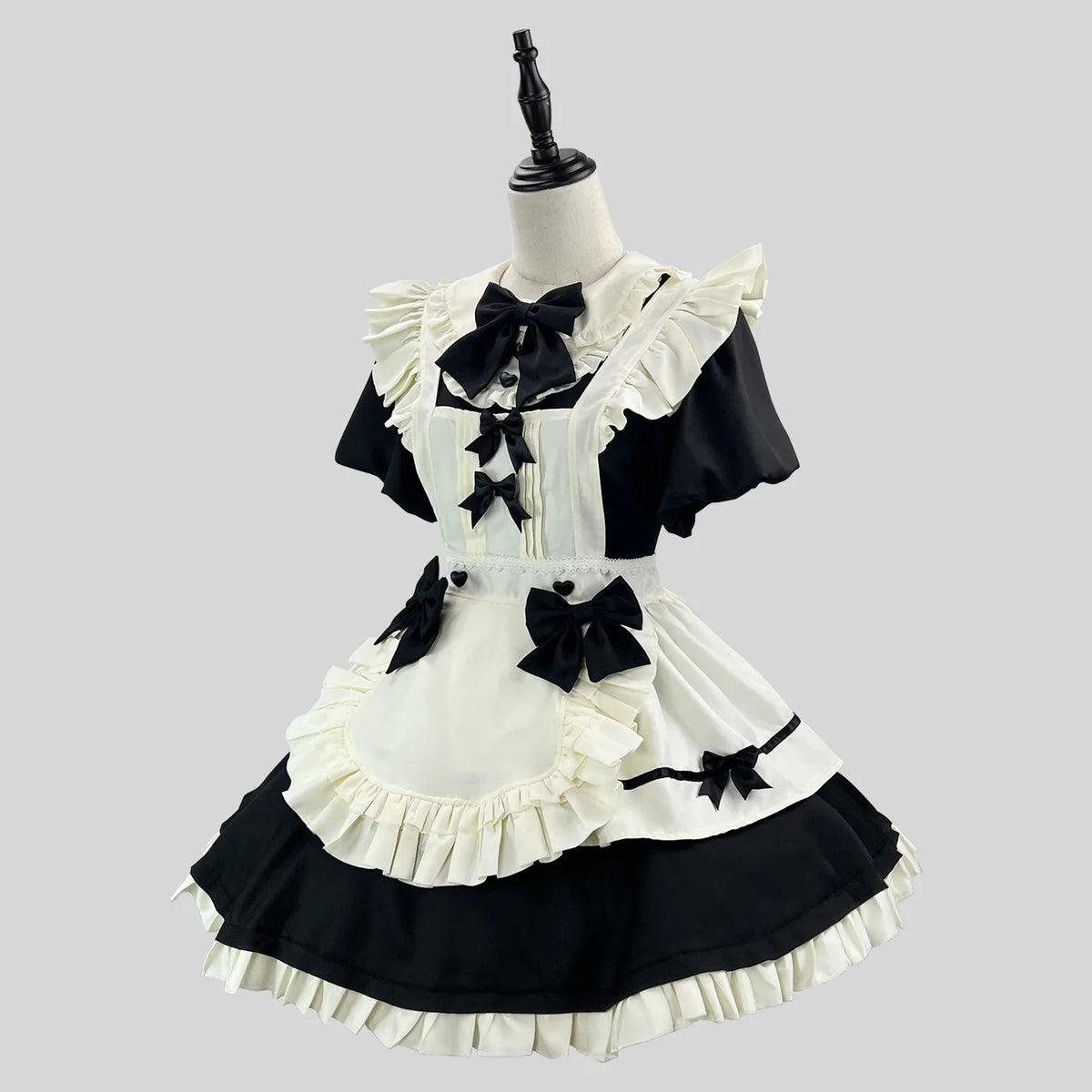 Veylora Color Cosplayer Black Lolita Cosplay Costume Halloween Maid Outfit Carnival Comic Exhibition Women Dress Suit European Clothing