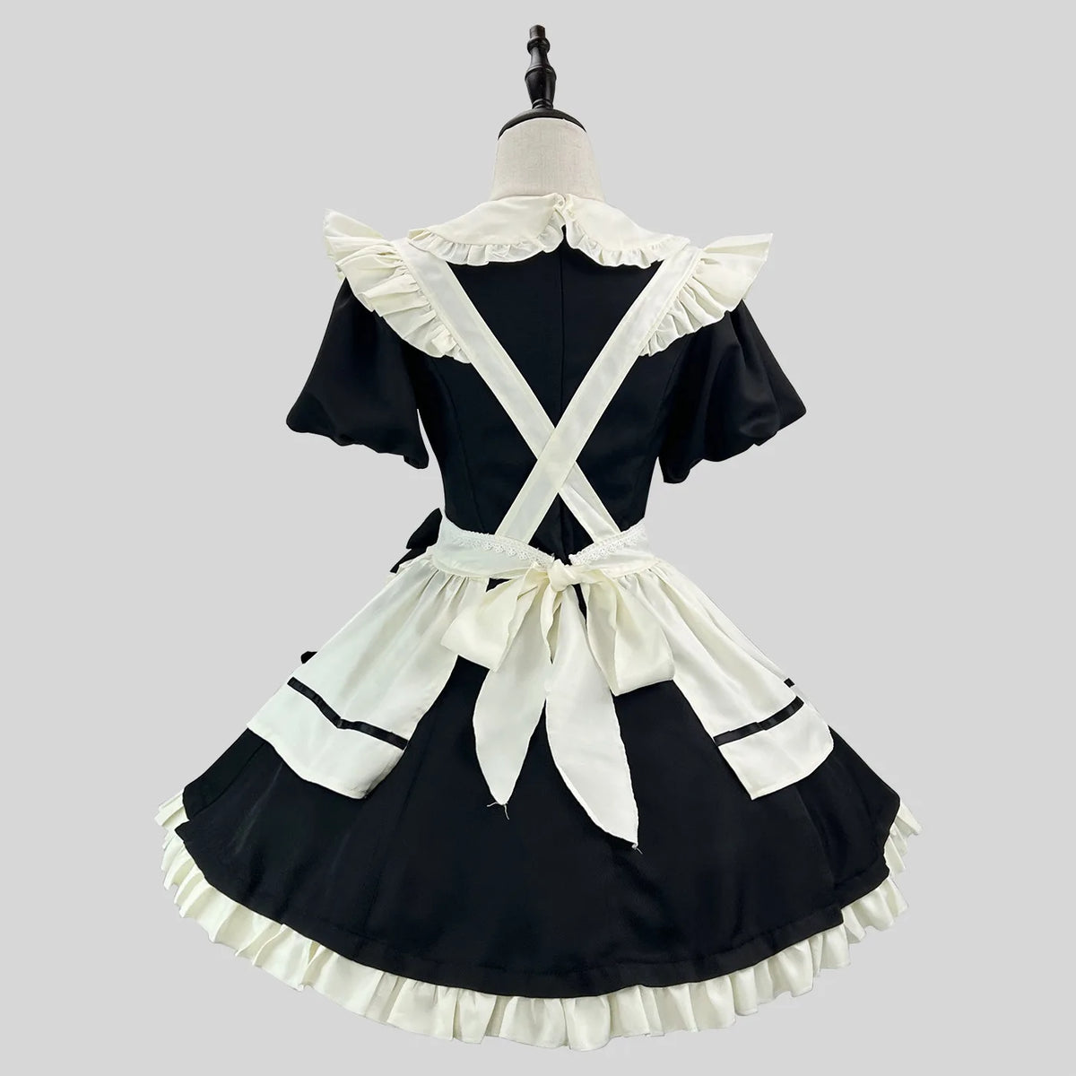 Veylora Color Cosplayer Black Lolita Cosplay Costume Halloween Maid Outfit Carnival Comic Exhibition Women Dress Suit European Clothing