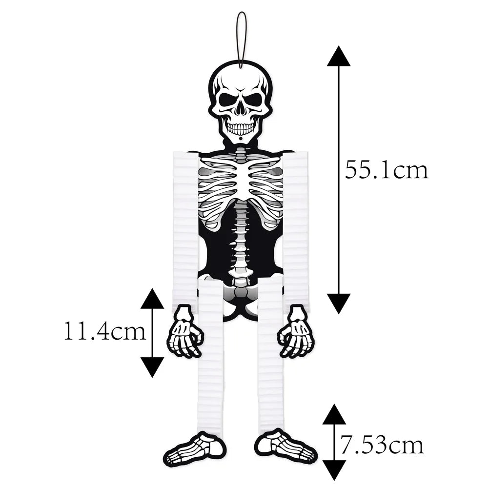 Veylora Halloween Hanging Decorations Pumpkin Witch Cat Vampire Ornaments Trick Or Treat Party Indoor Outdoor Garden Door Wall Decors
