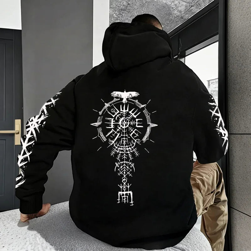 Veylora Hoodie Male Daily Casual Fashion Sporty Coats 2025 Autumn New Arrival Men's Sweatshirt High Quality