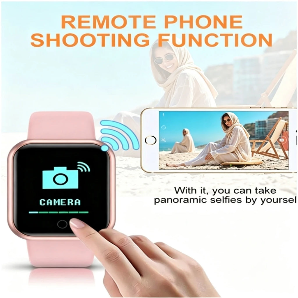 Veylora Smart Watch For Women Men Wristwatch Bluetooth Connected Phone Player Music Fitness Sport Bracelet Sleep Monitor Digital Watches