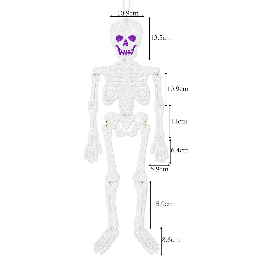 Veylora Halloween Hanging Decorations Pumpkin Witch Cat Vampire Ornaments Trick Or Treat Party Indoor Outdoor Garden Door Wall Decors