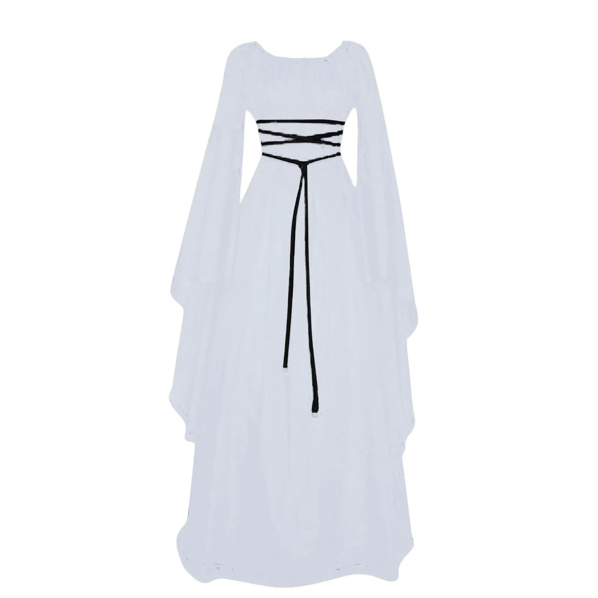 Veylora Women Dresses Vintage Medieval Cosplay Costume Ghost Witch Vampire Gothic Dress Halloween Christmas Masquerade Party Dress