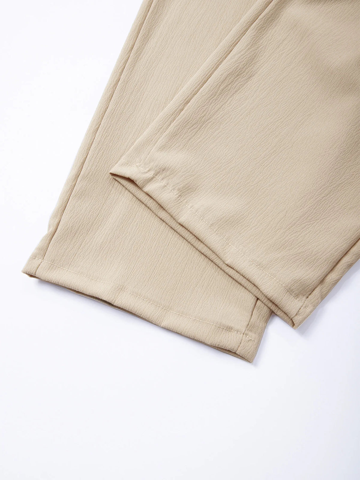 Veylora Men's Casual Trousers 2025 Spring/Summer New Man Large Size white Straight trousers Solid Beach black Fitness Pants S-XXXL