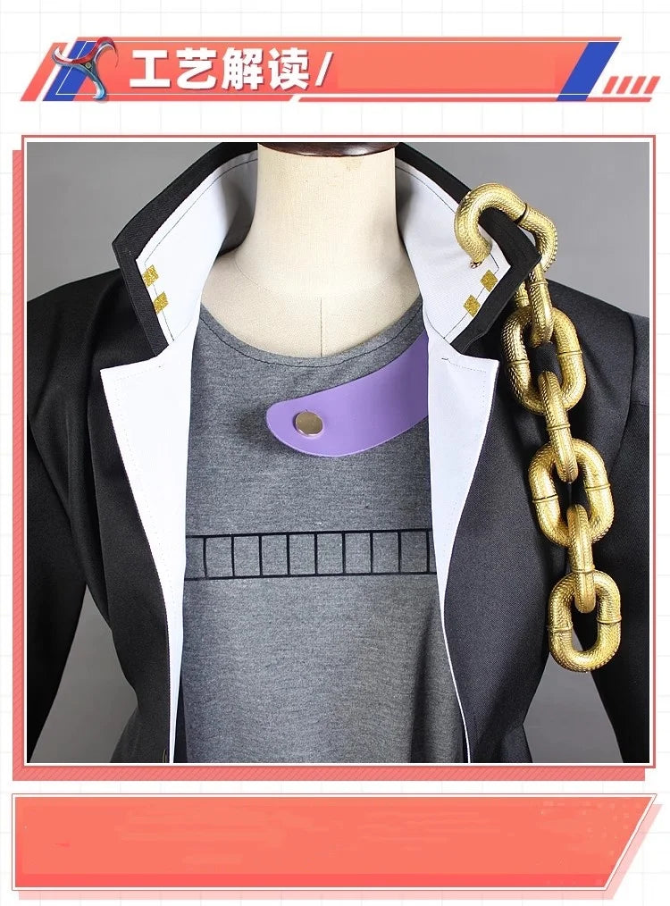 Veylora Animation Kujo Jotaro Cosplay Costume Halloween Outfits Women Men Clothing Hat