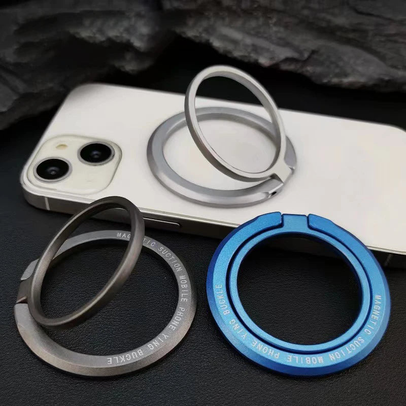 Veylora 2025 New Magnetic Phone Ring Holder for MagSafe Accessories Adjustable Finger Ring Support Bracket For Magnet Case for IPhone