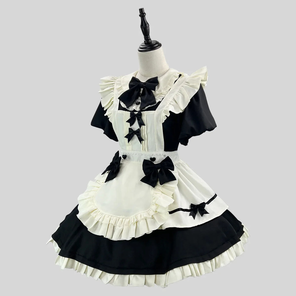 Veylora Color Cosplayer Black Lolita Cosplay Costume Halloween Maid Outfit Carnival Comic Exhibition Women Dress Suit European Clothing