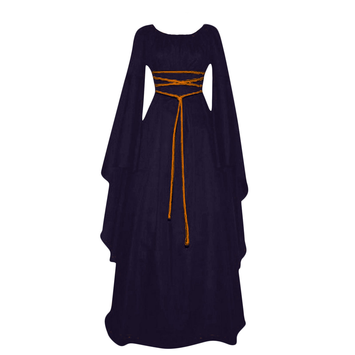Veylora Women Dresses Vintage Medieval Cosplay Costume Ghost Witch Vampire Gothic Dress Halloween Christmas Masquerade Party Dress