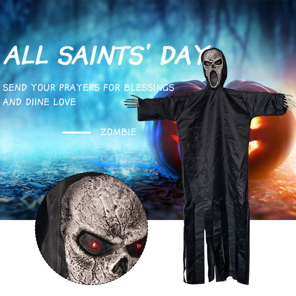 Veylora Halloween Scarecrows Hanging Ghosts Funny Large Size Festival Handiworks For Outdoors