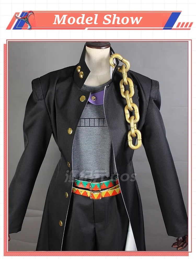 Veylora Animation Kujo Jotaro Cosplay Costume Halloween Outfits Women Men Clothing Hat