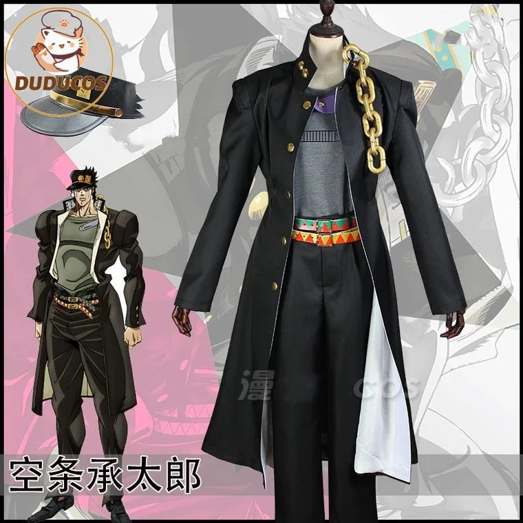 Veylora Animation Kujo Jotaro Cosplay Costume Halloween Outfits Women Men Clothing Hat
