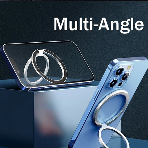 Veylora 2025 New Magnetic Phone Ring Holder for MagSafe Accessories Adjustable Finger Ring Support Bracket For Magnet Case for IPhone