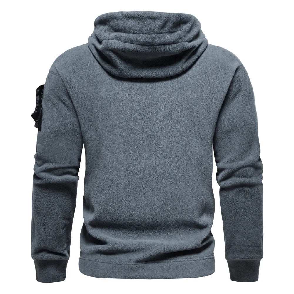 Veylora Hoodies for Man 2025 New Men's Tactical Outdoor Men's Hoodie Autumn Winter Thick Hooded Jacket Multifunctional Casual Sportswear