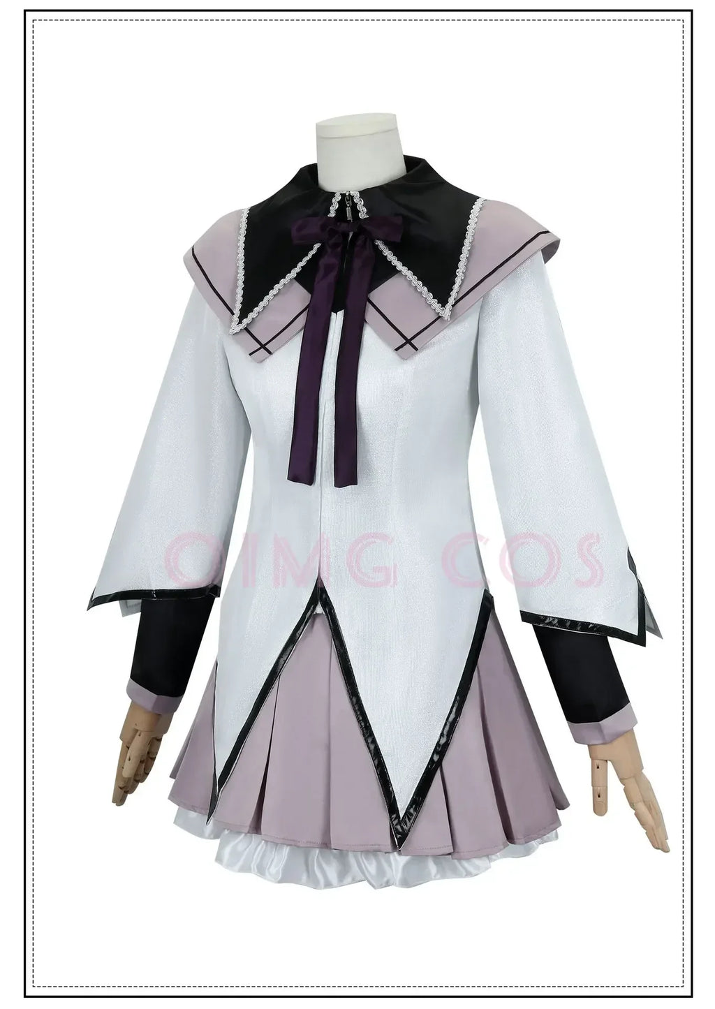Veylora Puella Magi Madoka Magica Akemi Homura Cosplay Costumes Carnival Uniform Anime Halloween CostumesDress